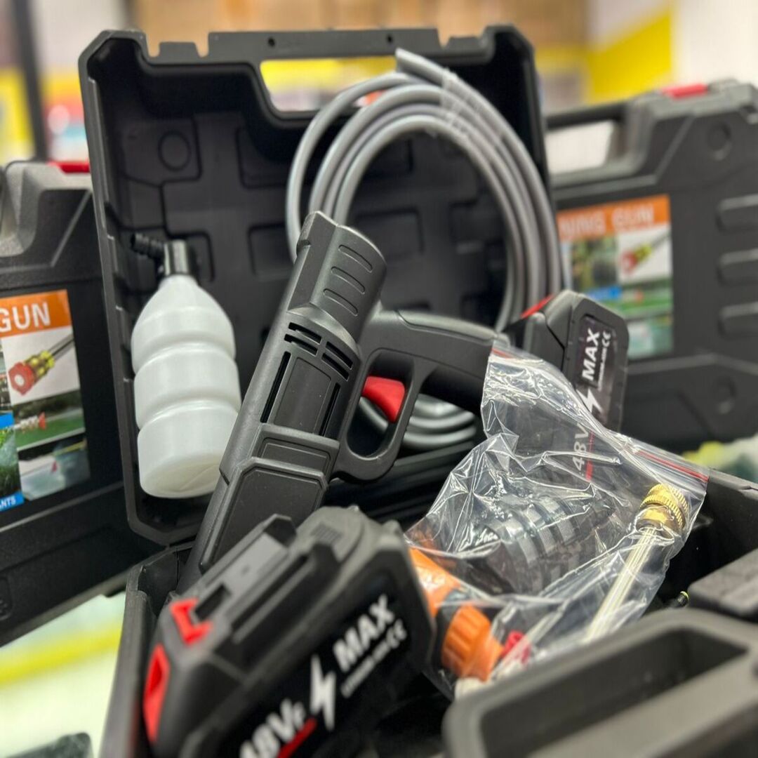 🚗 Kit Hidrolavadora Portátil + Shampoo Car Wash