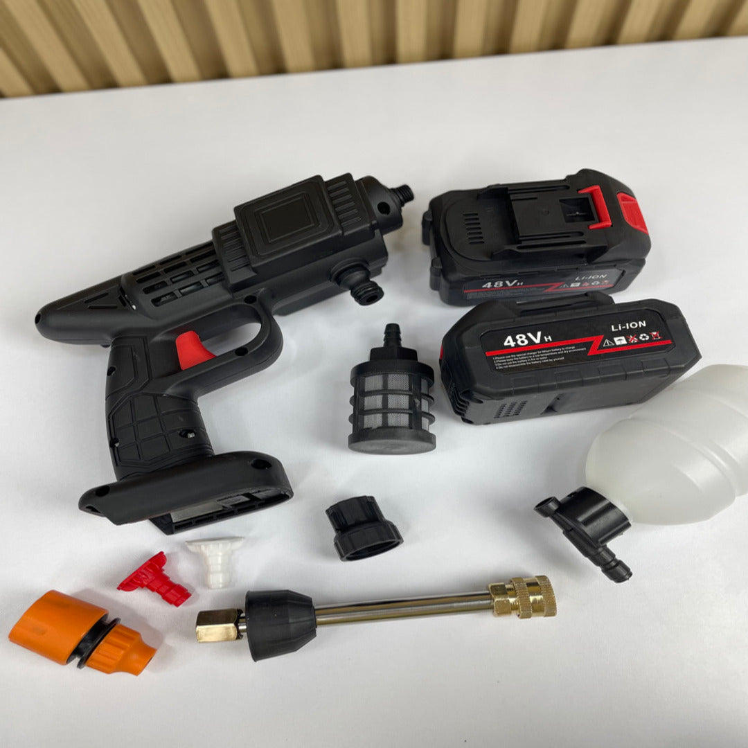 🚗 Kit Hidrolavadora Portátil + Shampoo Car Wash