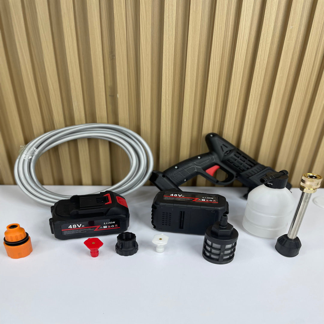 🚗 Kit Hidrolavadora Portátil + Shampoo Car Wash