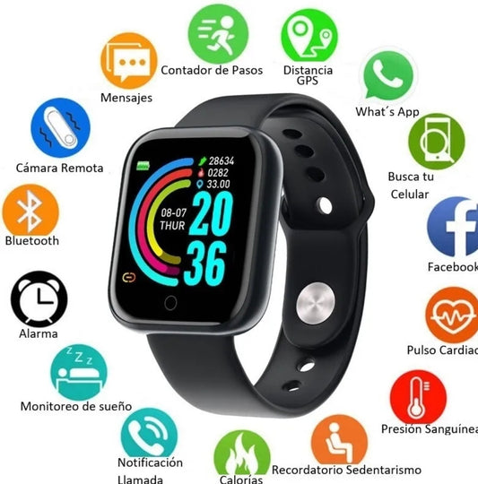 Smartwatch Y68 Ultra Reloj
